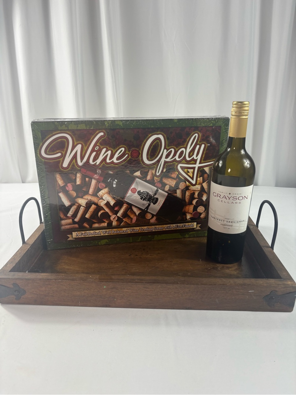 wine-opoly Board Game NEW Sealed Wine Lovers Monopoly Style Game Adult party gam